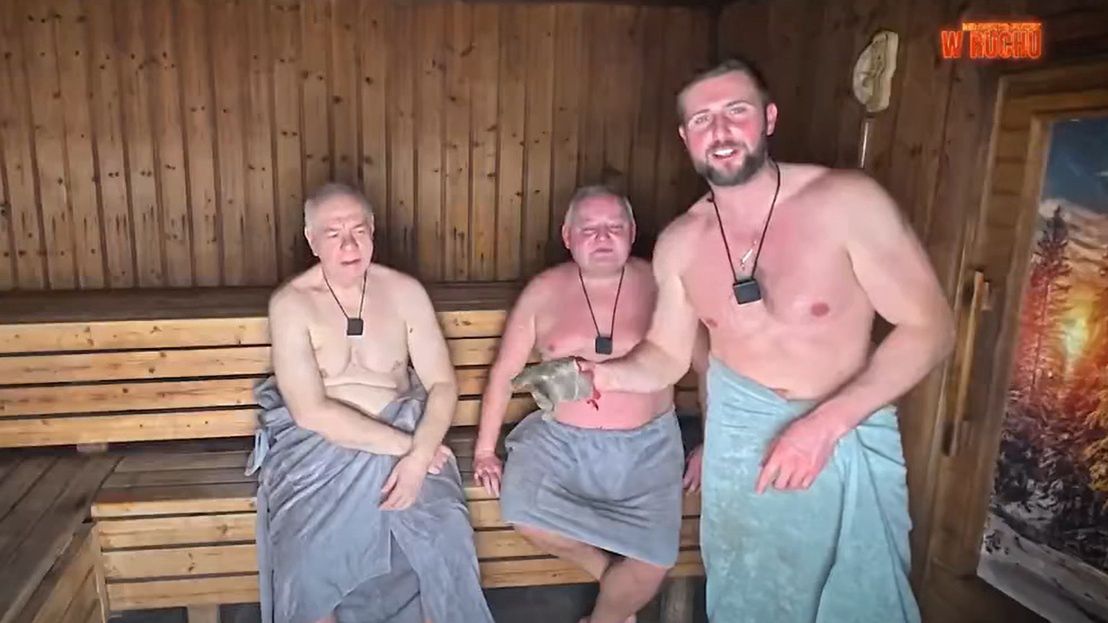 W Republice Kłeczek z Sasinem morsują i siedzą w saunie. "Tydzień przygotowywał się do odcinka"