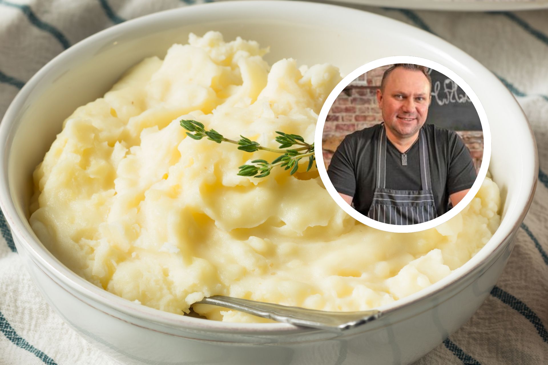 Strzelczyk robi purée ziemniaczane inaczej. Dodaje składniki, o których inni choćby nie pomyślą