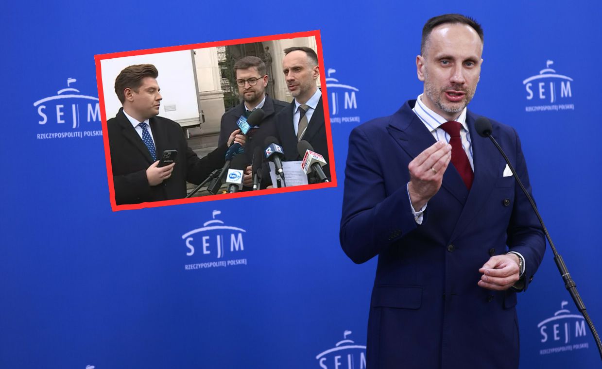 Awantura na konferencji Pierwszego w działaniu. Spięcie z dziennikarzem TVP