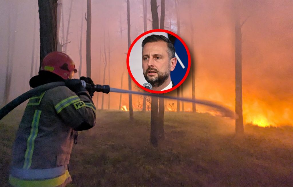 "Sytuacja jest bardzo poważna". MON wysyła wsparcie do walki z pożarem