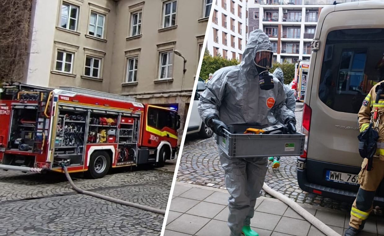Incydent w szkole w Warszawie. Pojawił się dym. "Tajemnicza substancja"