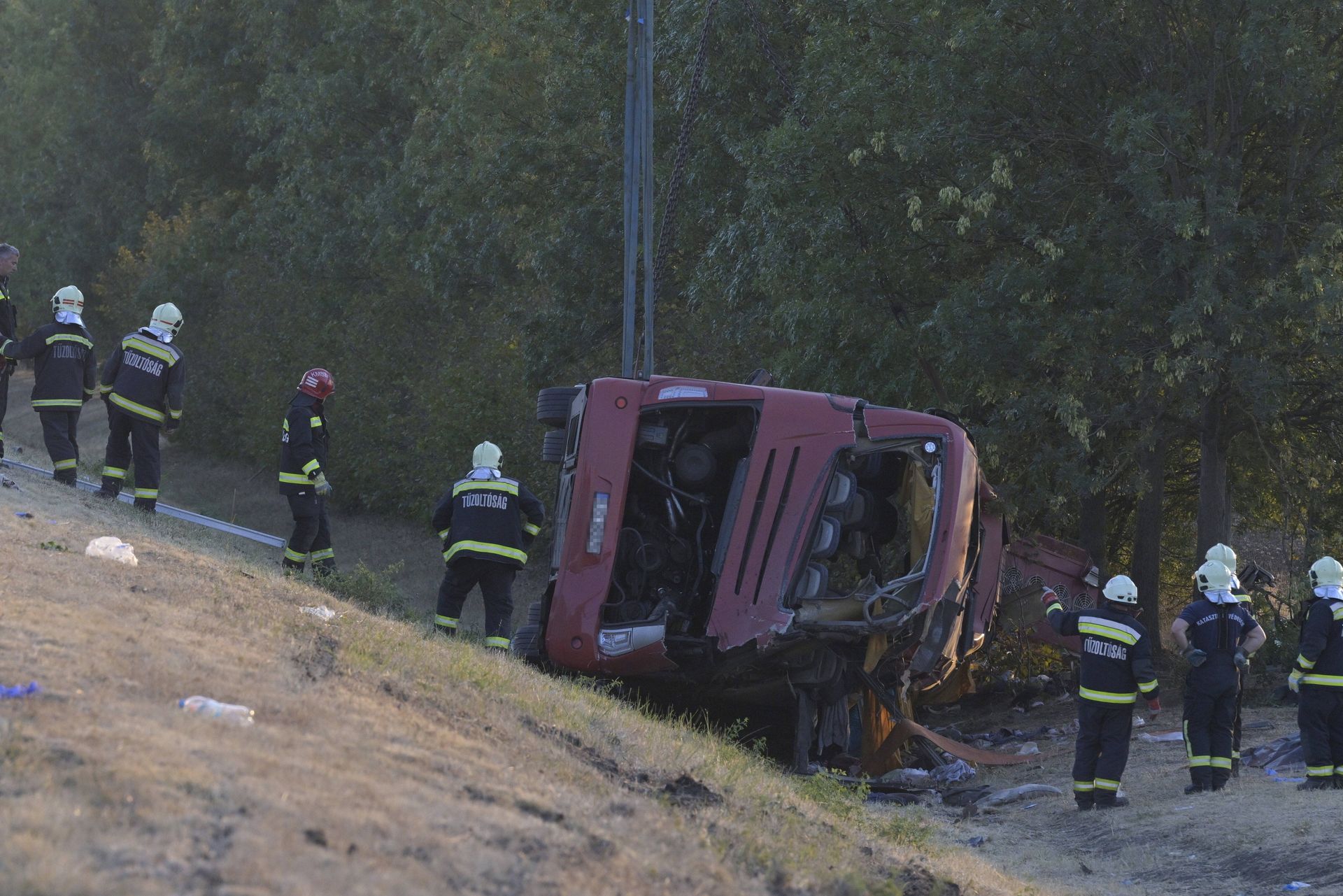 Zamienił się z żoną fotelami w autokarze. Godzinę później zginął