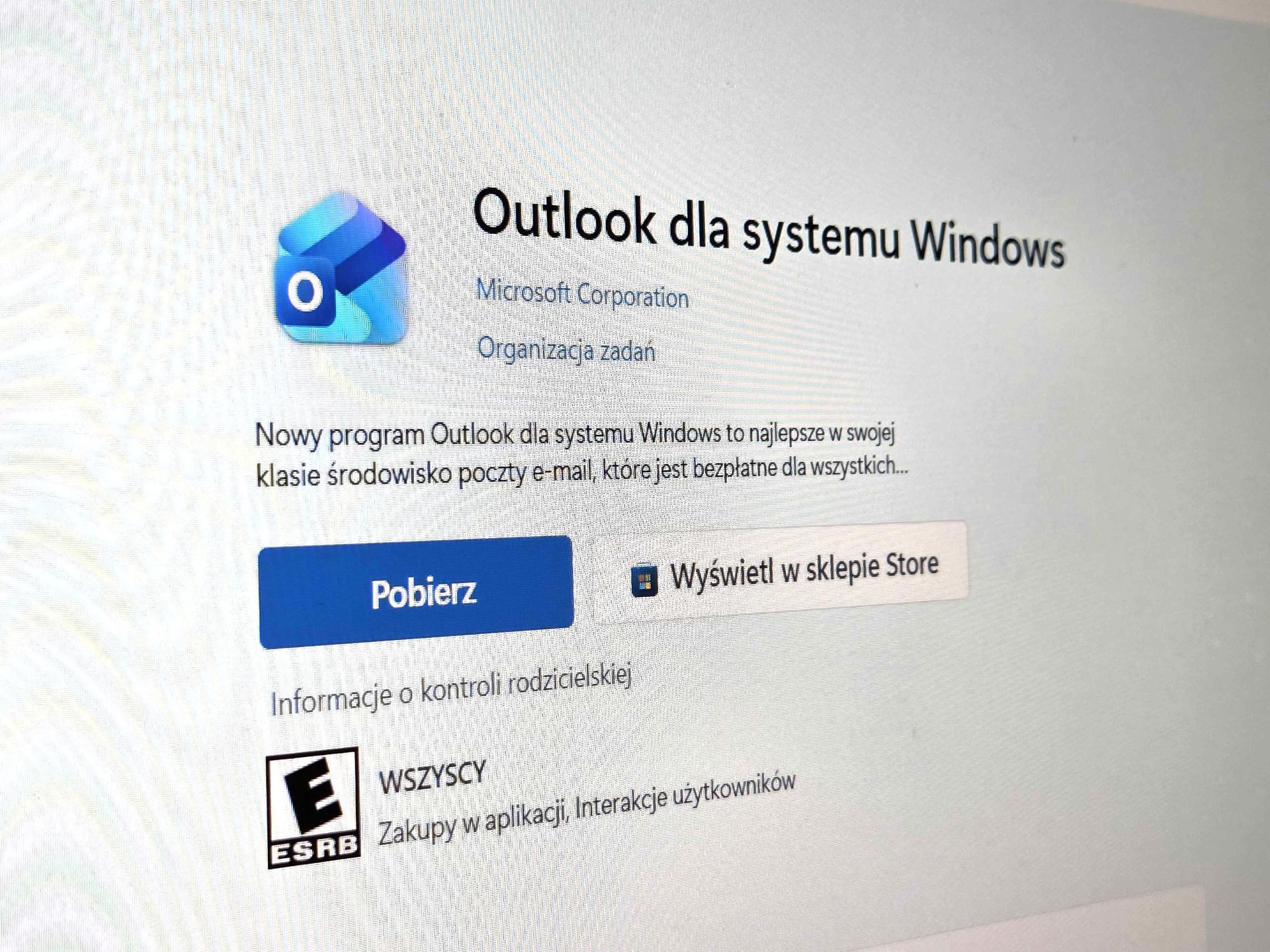Nowość w Outlooku. Zadziała w Windowsie
