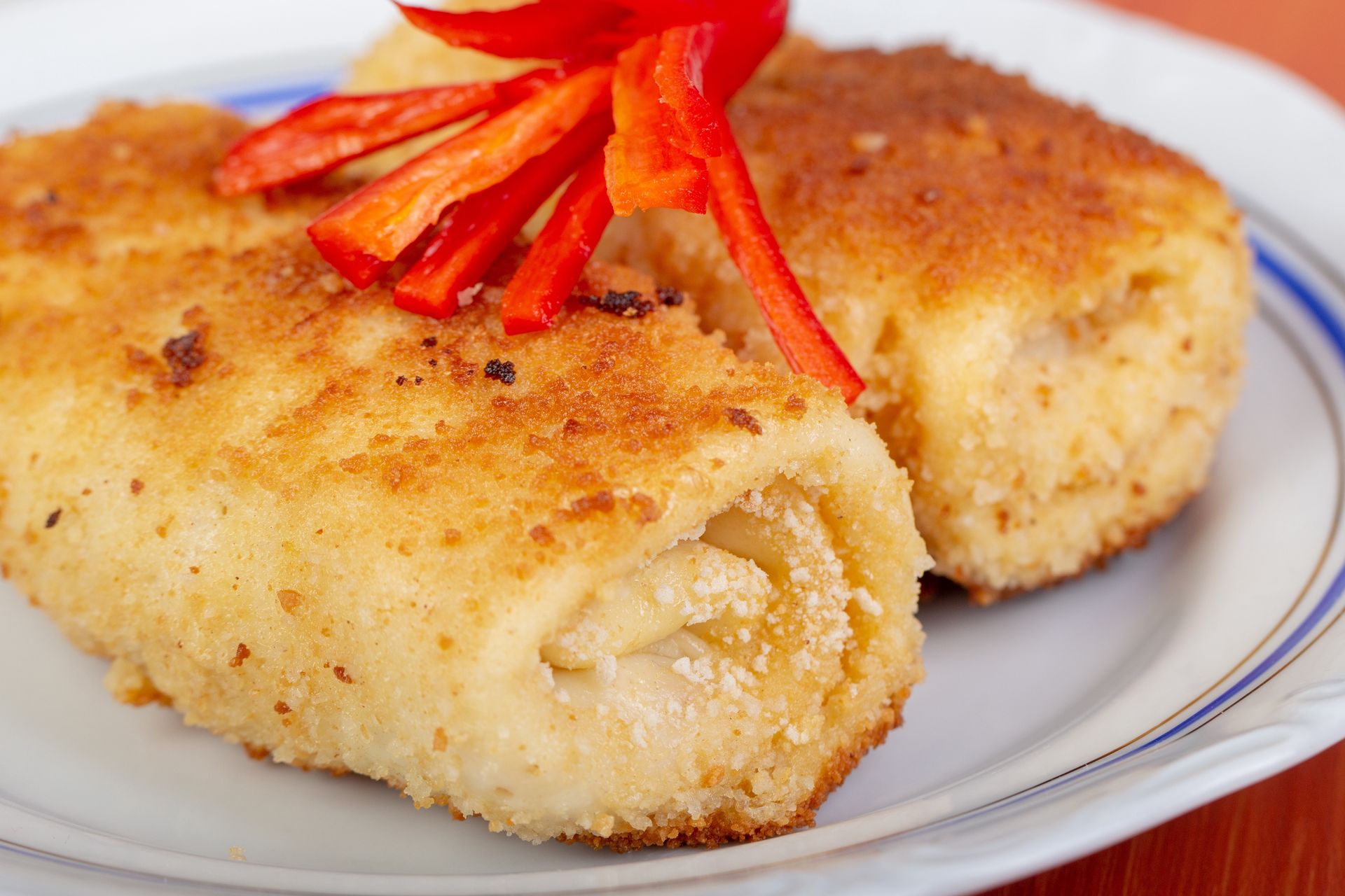 Do barszczu na Wigilię podałam te krokiety. Całkiem nowy farsz sprawił, iż choćby dzieci zjadły po 2