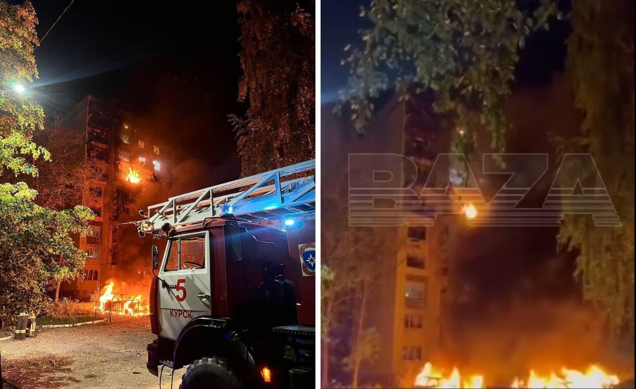 Putin na Alasce. W tym samym czasie atak dronów w Kursku