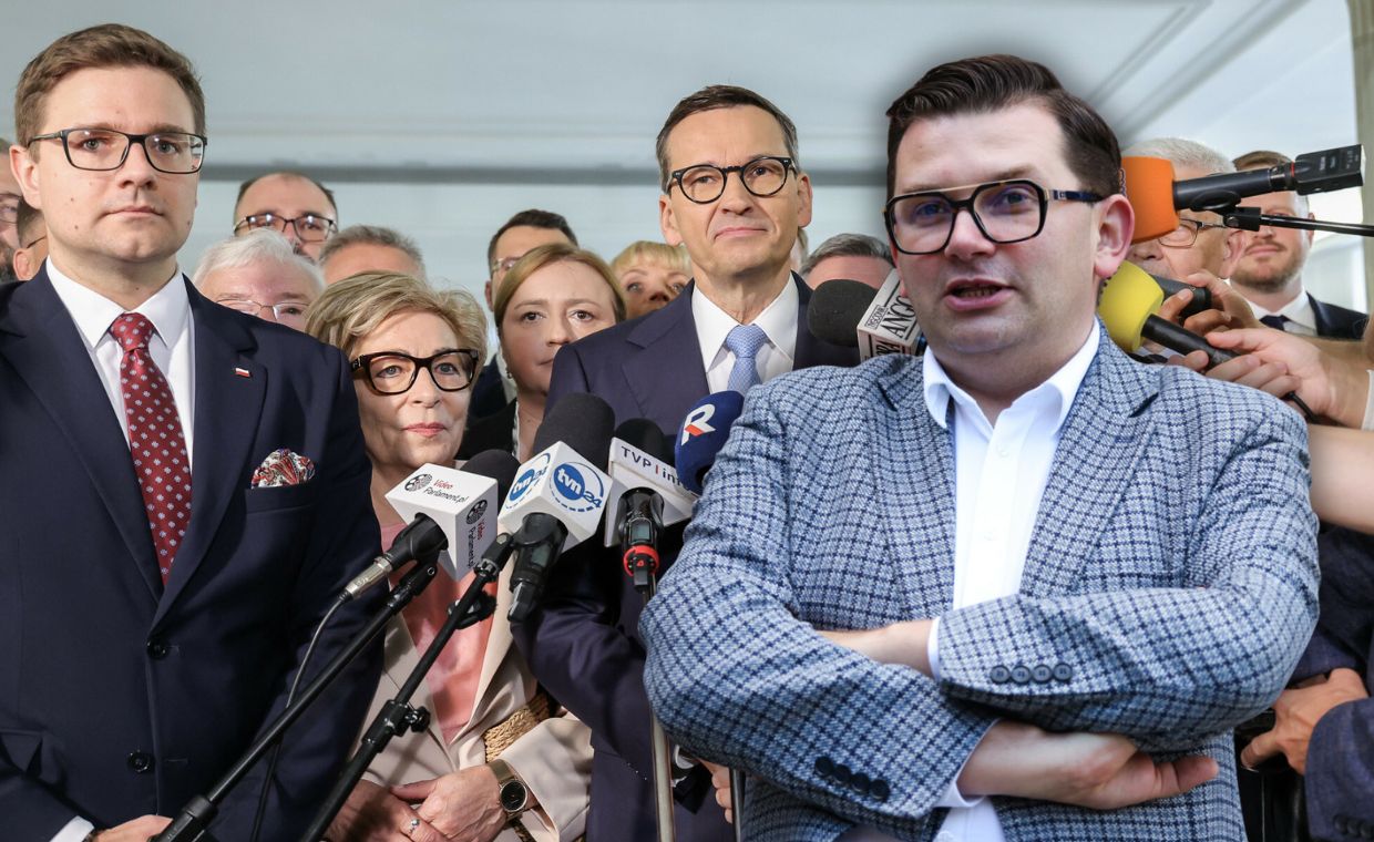 Sprzeczka w Sejmie. Poszło o kasowanie zdjęć z Morawieckim