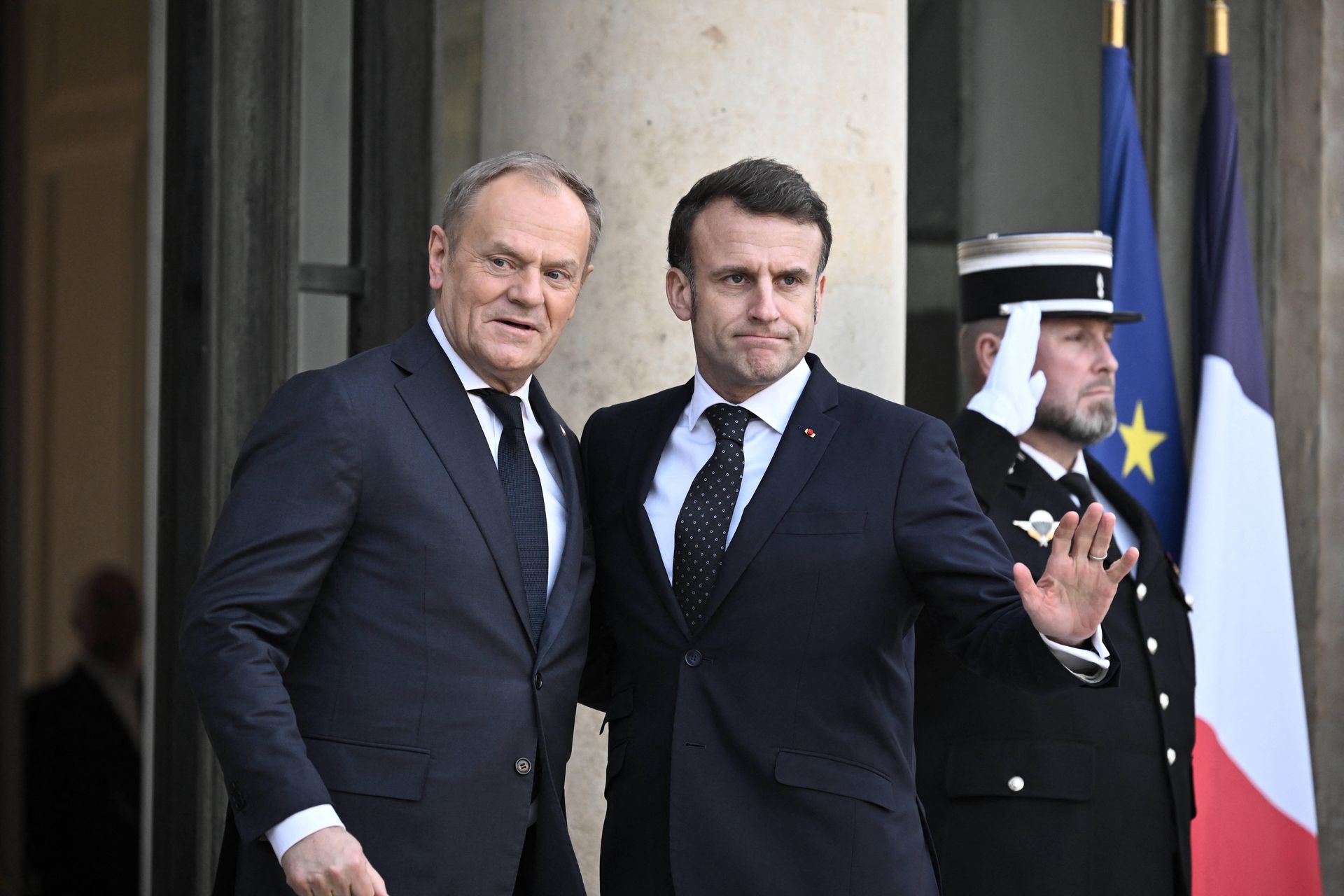 Marcon rozmawiał z Tuskiem. Prezydent Francji zabrał głos