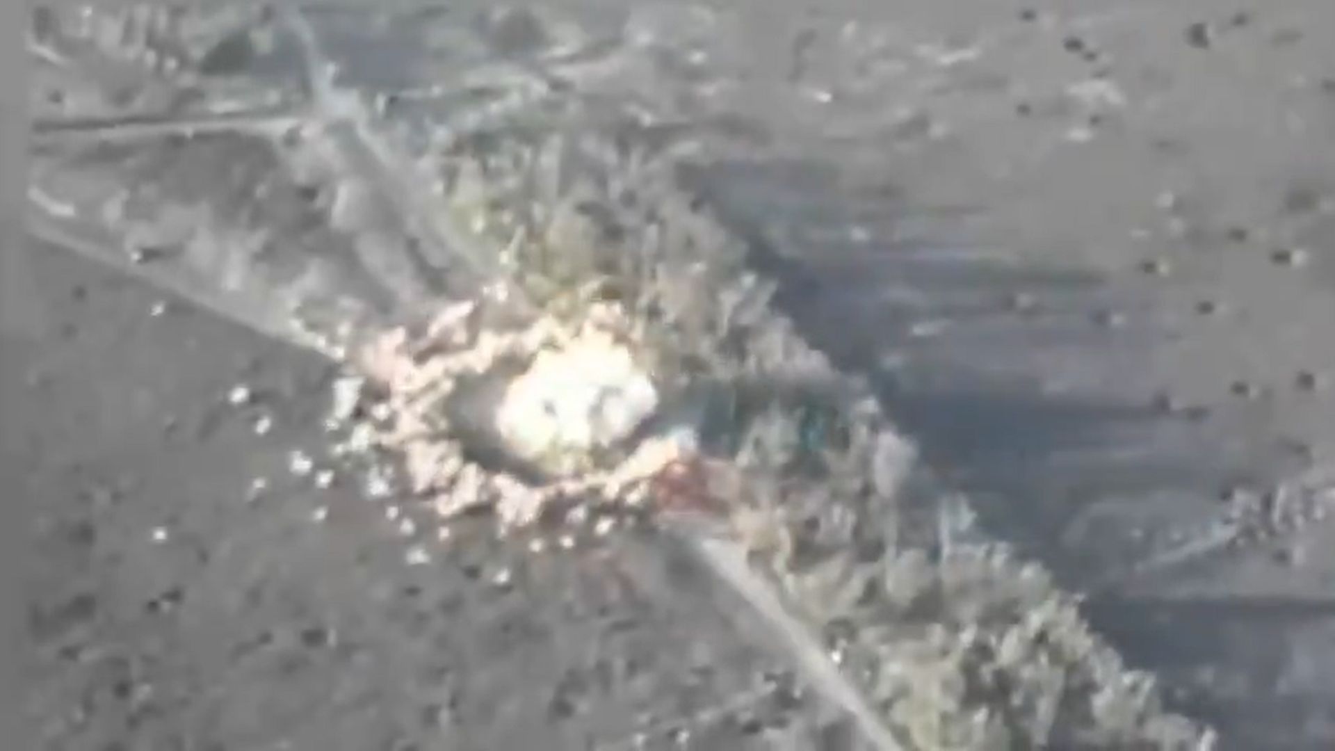 Atak Ukraińców na rosyjskich motocyklistów szturmowych. Użyli broni z USA