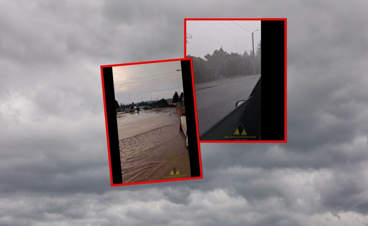 Superkomórki i silny deszcz. Niebezpieczna pogoda, są pierwsze doniesienia