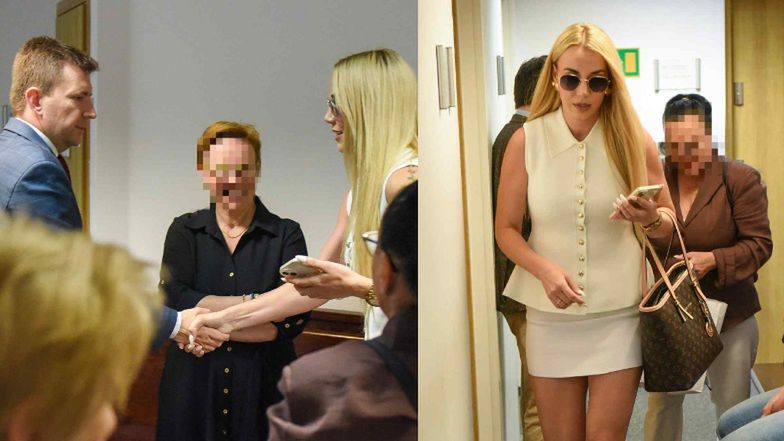 Tak Marianna i Łukasz Schreiberowie zachowywali się w sądzie podczas rozprawy rozwodowej: uścisk dłoni i nietęgie miny