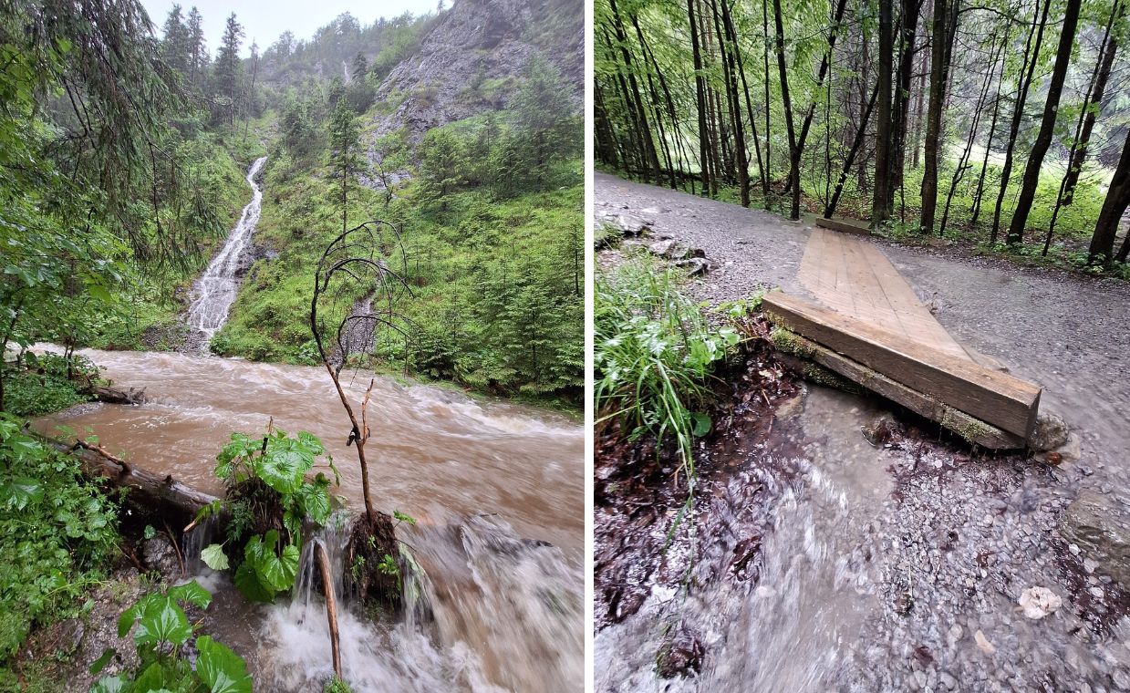 Zamknięty popularny szlak w Tatrach. "Pilne prace naprawcze"