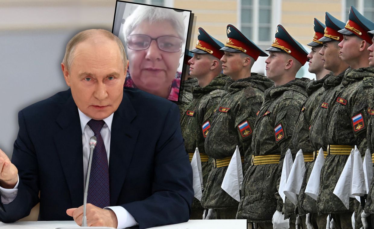 "Chcesz wojny domowej?". Jest wstrząsające nagranie matki z Rosji