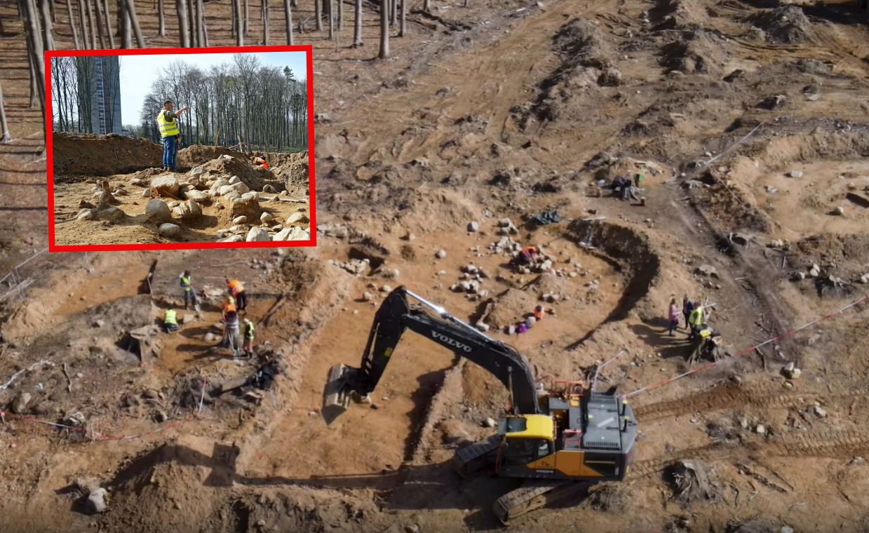Niesamowite znalezisko w Gdyni. Groby z epoki brązu na trasie obwodnicy