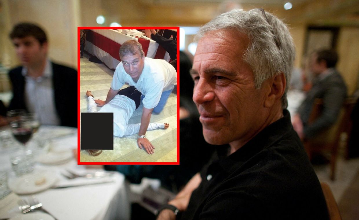 Obrzydliwe zdjęcia z akt Epsteina. A na nich członek rodziny królewskiej