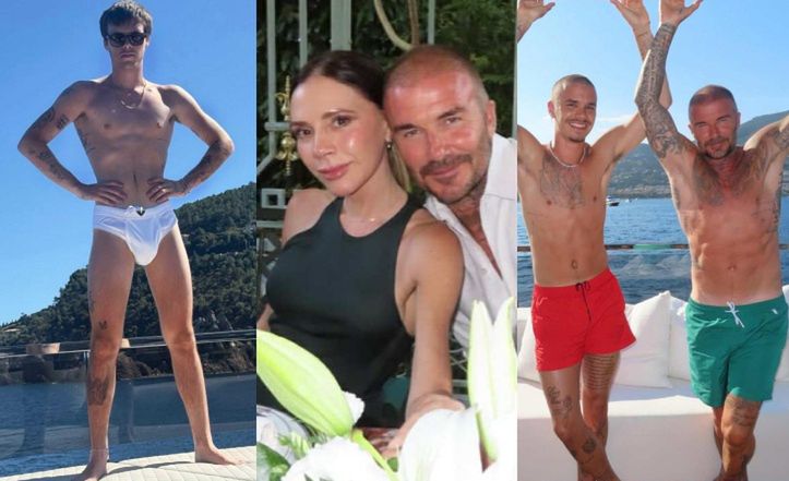 Rodzina Beckhamów SZALEJE na wartym 78 milionów jachcie u wybrzeży Saint Tropez. Pozazdrościć?