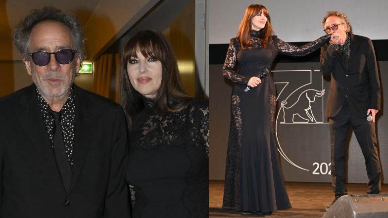 Monica Bellucci i Tim Burton prezentują CZUŁOŚCI na festiwalu filmowym w Taorminie