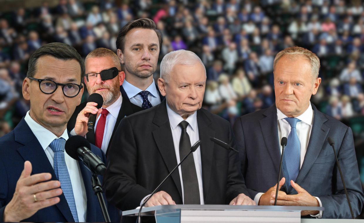 KO wygrywa sondaż, ale traci władzę. Prawica z szansą na rząd
