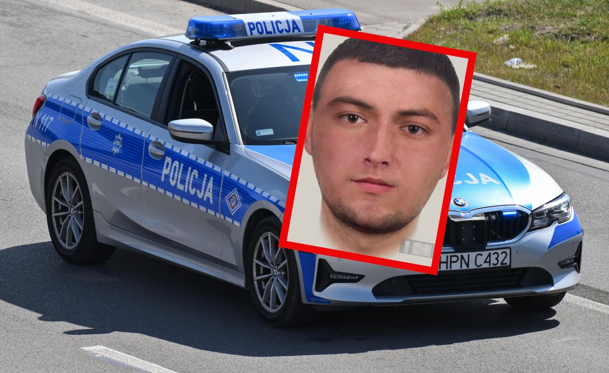 "Poszukiwany niebezpieczny mężczyzna". Policja prosi o pomoc