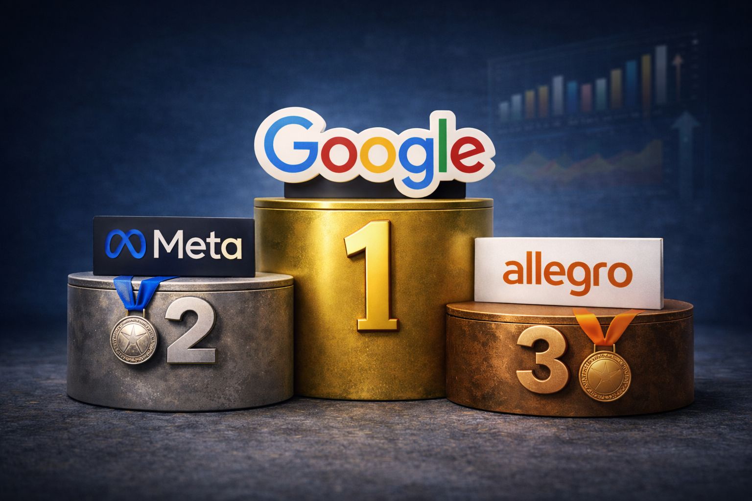 Temu bliżej Allegro, TikTok przyciąga na dobę. Te serwisy rządzą polskim internetem