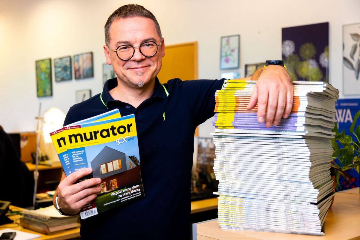 "Murator" z kampanią reklamową z okazji 500. numeru