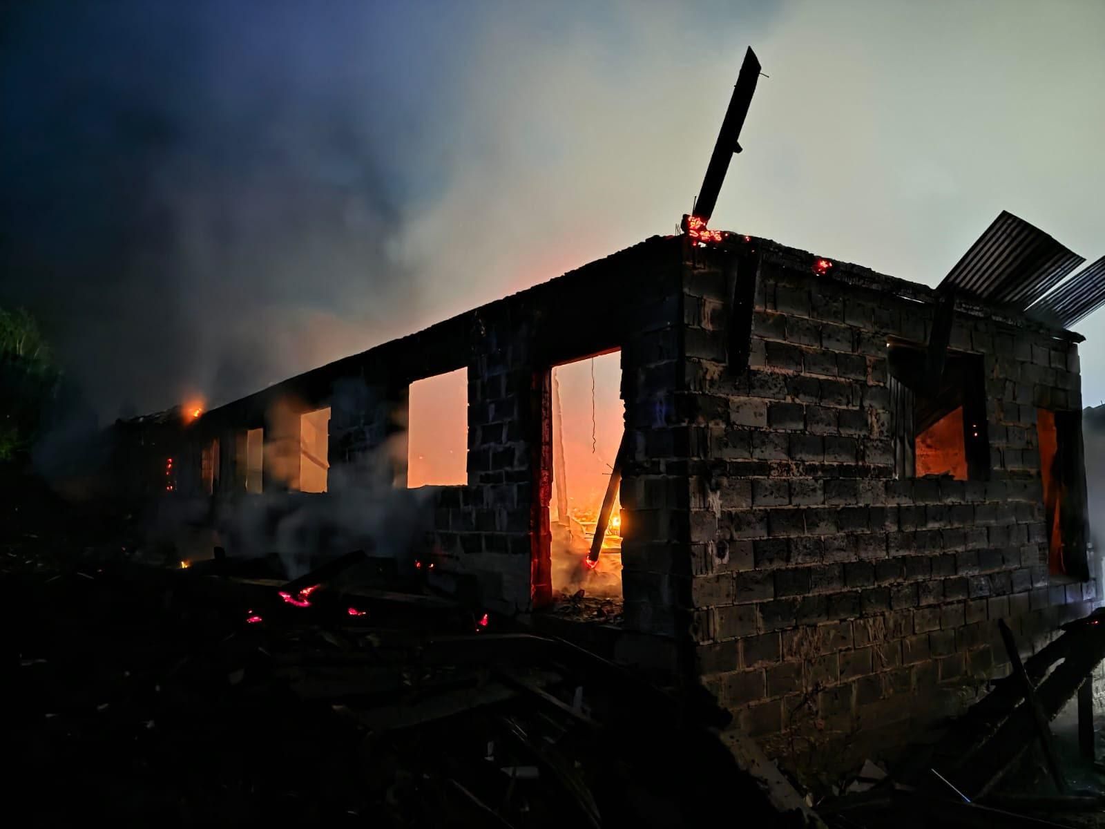 Pożar pod Bochnią. Spłonęło bydło