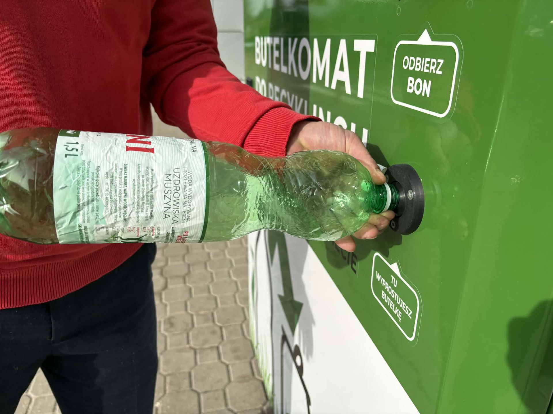 System kaucyjny odrzuca butelkę? Zrób jedną rzecz
