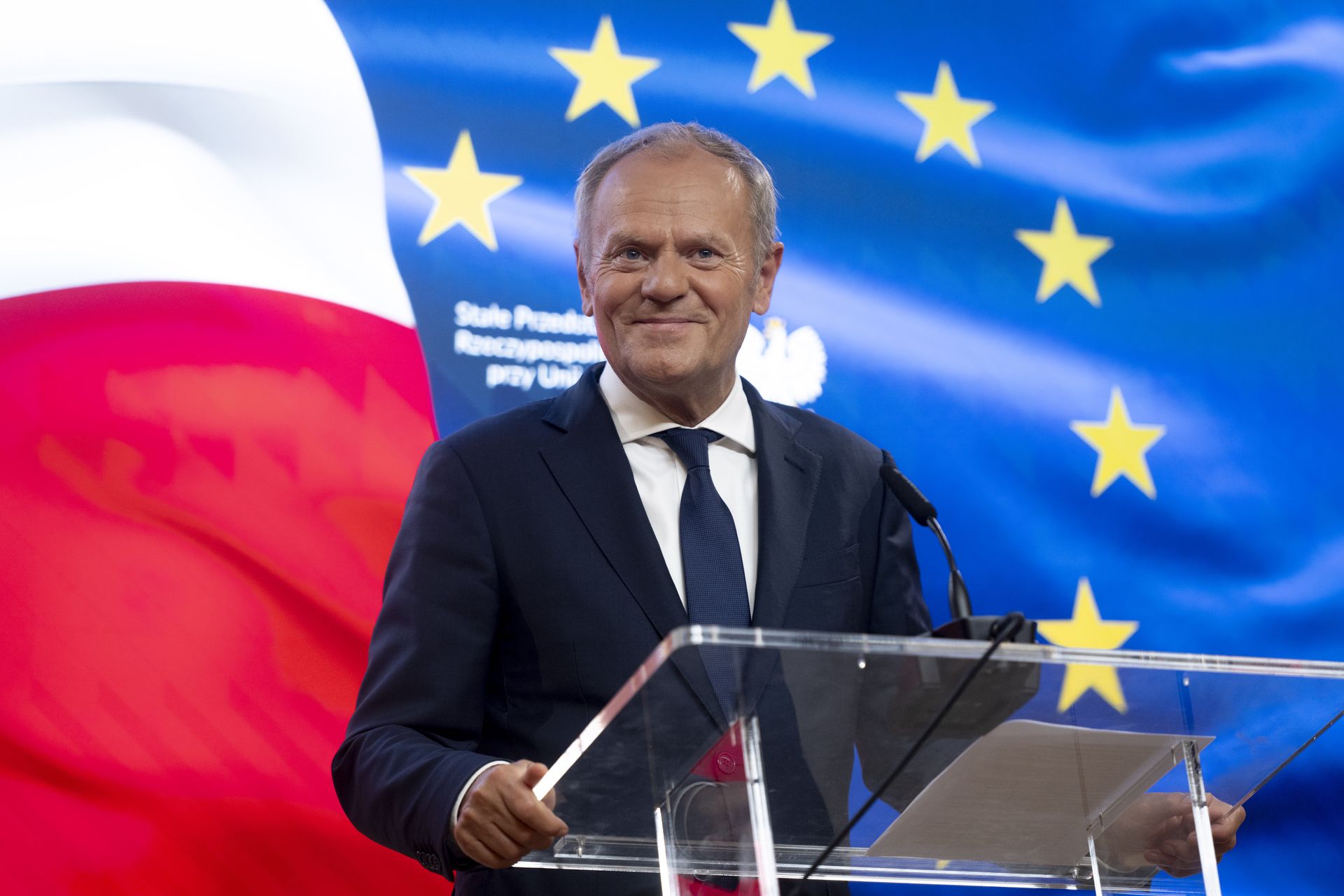 Tusk dodał wpis po czesku. W tle dezinformacja ws. Zaolzia