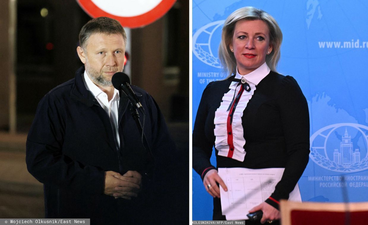 "To Rosja zachowuje się agresywne". Kierwiński odpowiedział Zacharowej