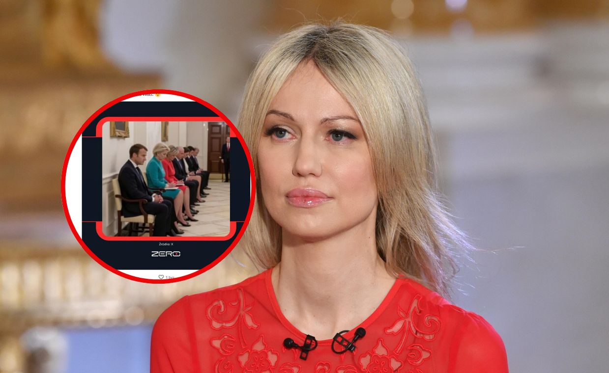 Ogórek pokazała sfałszowaną grafikę. "Śmieszne, choćby jeżeli to fake"