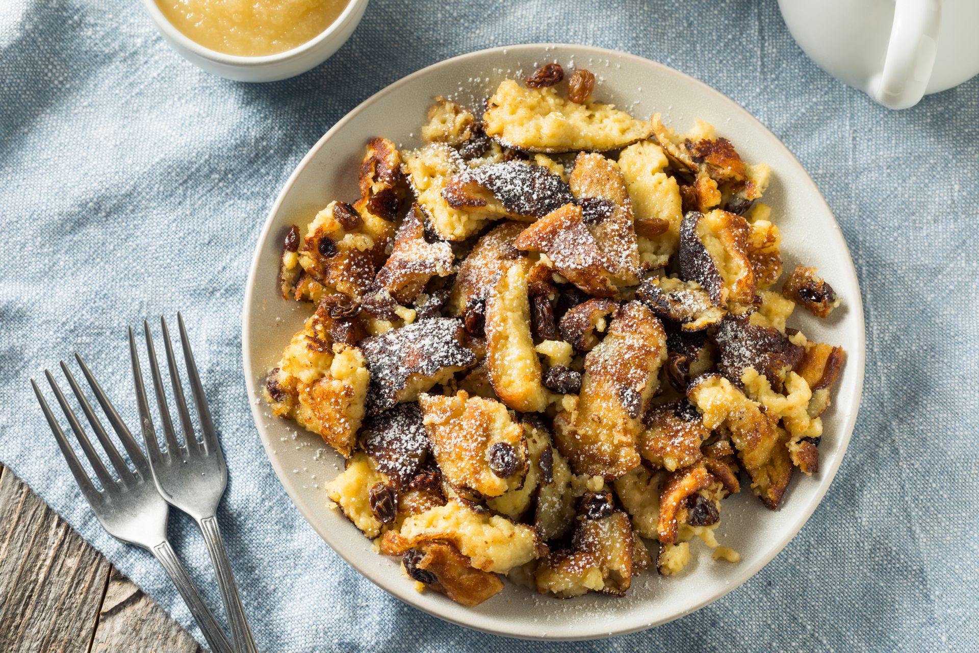 Śniadanie na bogato. Kaiserschmarrn, czyli omlet cesarski