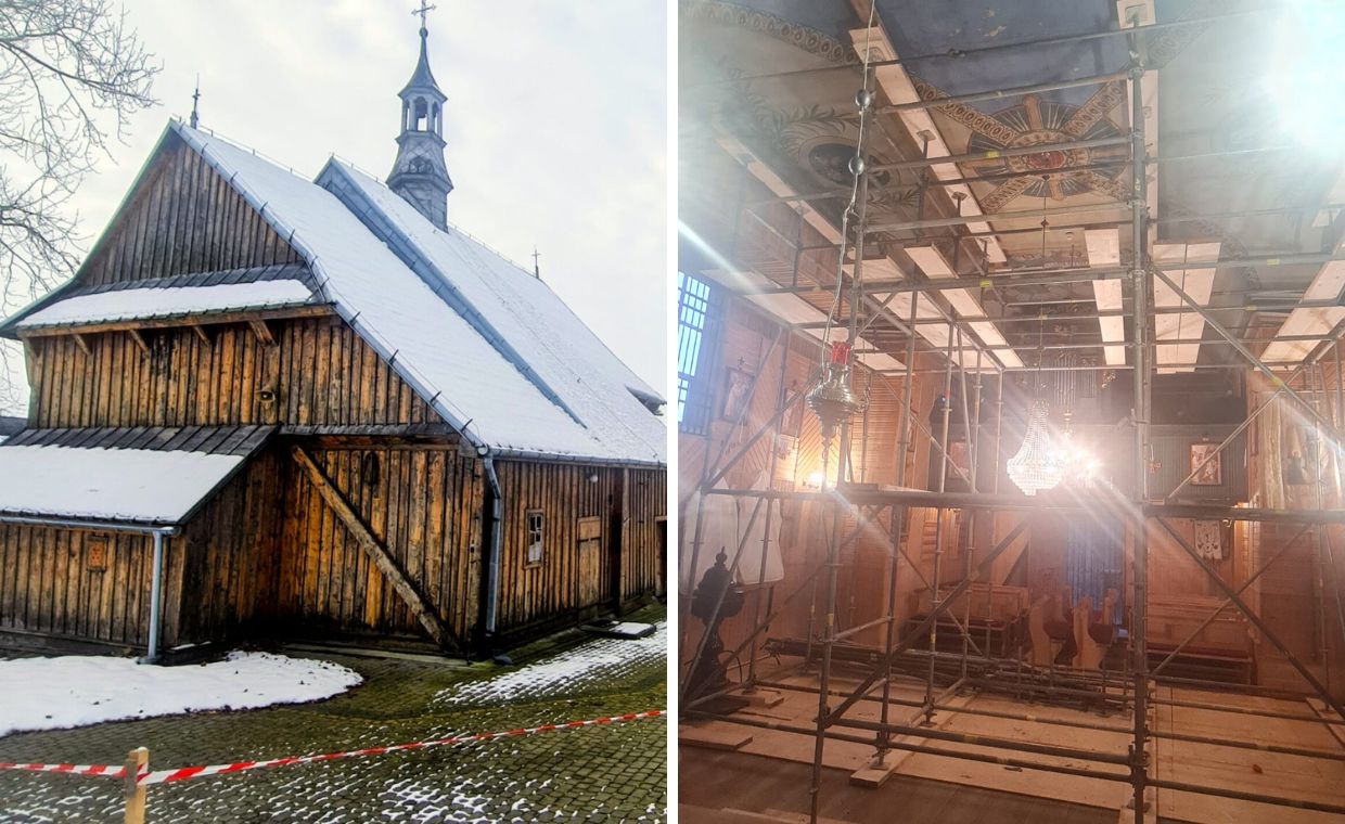 Zakaz odprawiania mszy. Zamknęli stary kościół w Małopolsce