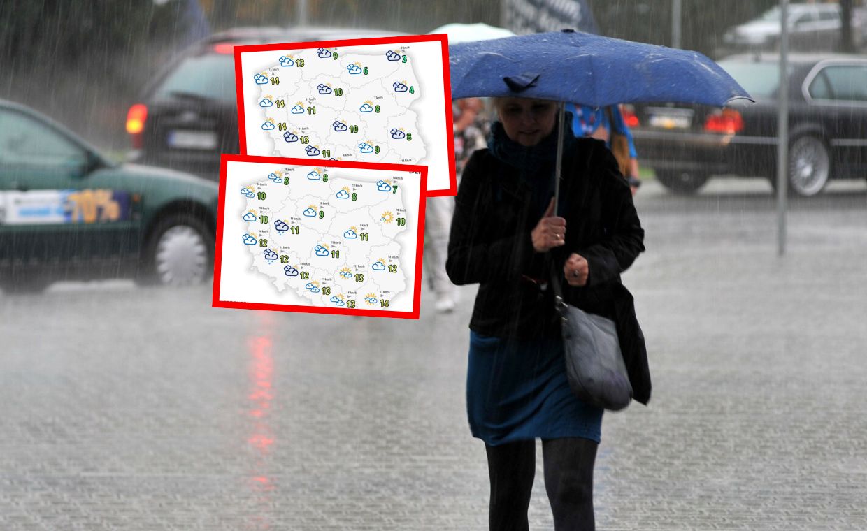 Radykalna zmiana w prognozach. Opady deszczu i front atmosferyczny zepchną wiosenne 17 st. C