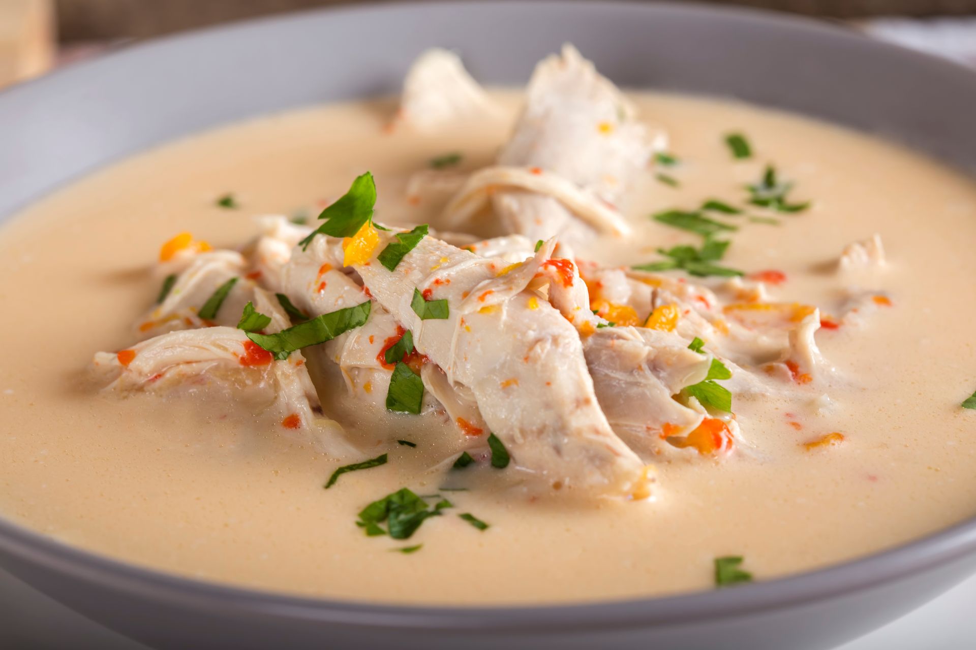 Rosół z tym dodatkiem pierwszy raz jadłam w Rumunii. Teraz robię taki prawie co tydzień