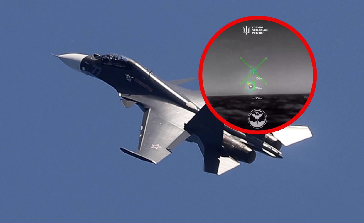 Ukraiński dron morski zniszczył rosyjski myśliwiec. "Po raz pierwszy"