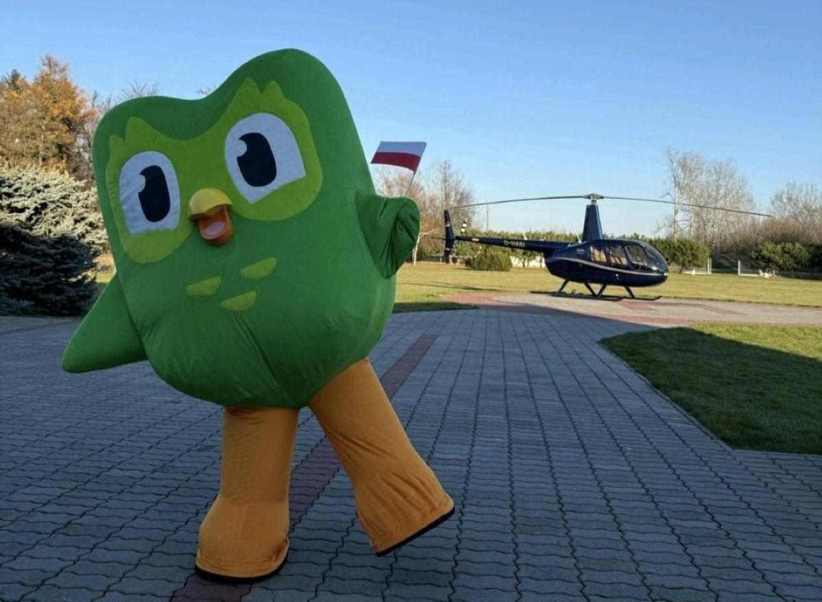 Duolingo promuje się w Polsce. "Kolejny krok w budowaniu love brandu"