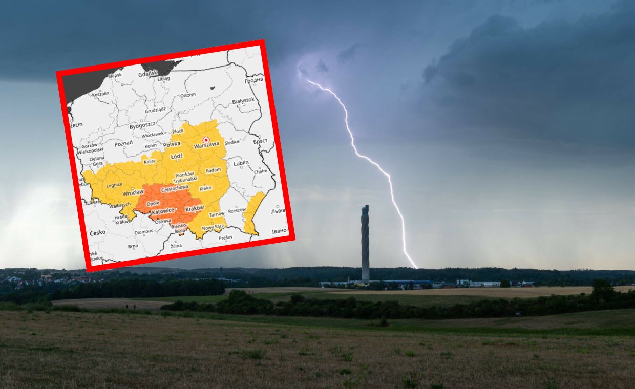 Nadchodzą burze. Wydano ostrzeżenia