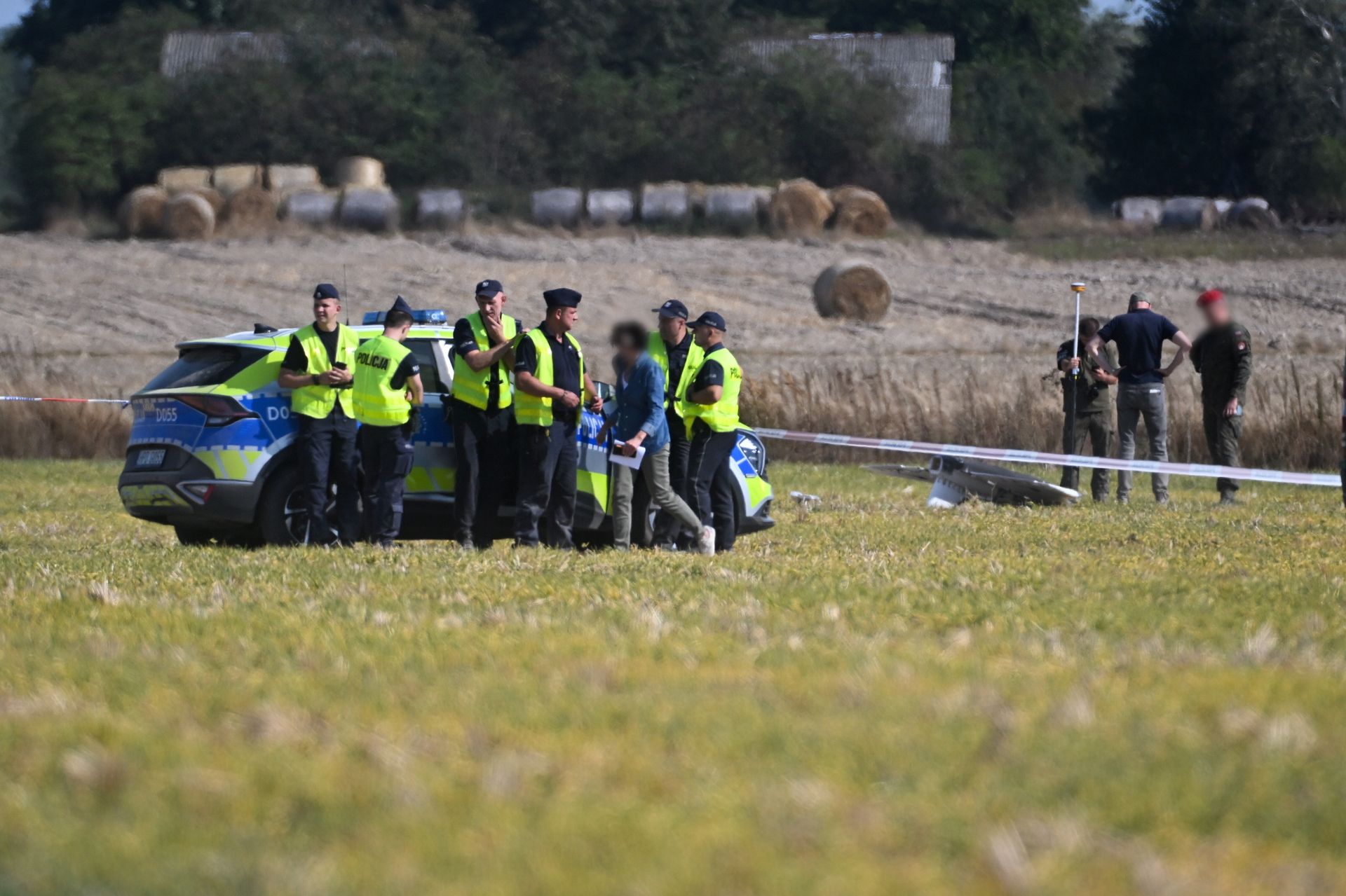 Rosyjski dron w Mniszkowie. "Nikt się nie spodziewał"