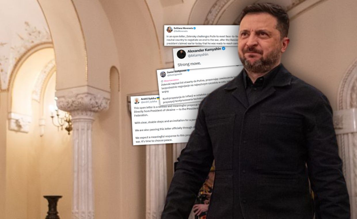 Zełenski wzywa Putina. Szef MSZ Ukrainy: "Czas wybrać pokój"