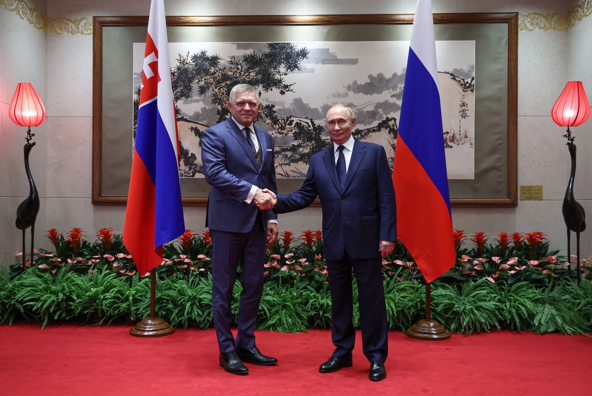 Fico spotkał się z Putinem. Dziękował dyktatorowi