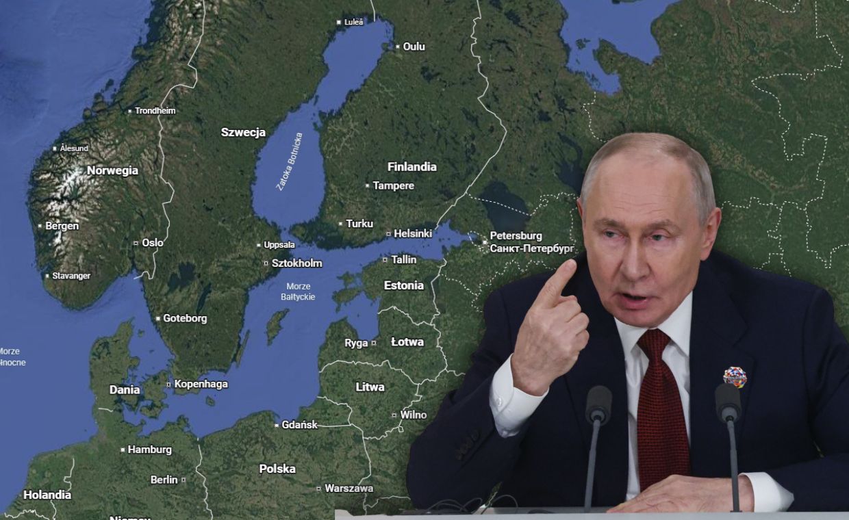 Bałtyk jak cieśnina Ormuz? Putin: ale na każde wyzwanie odpowiemy