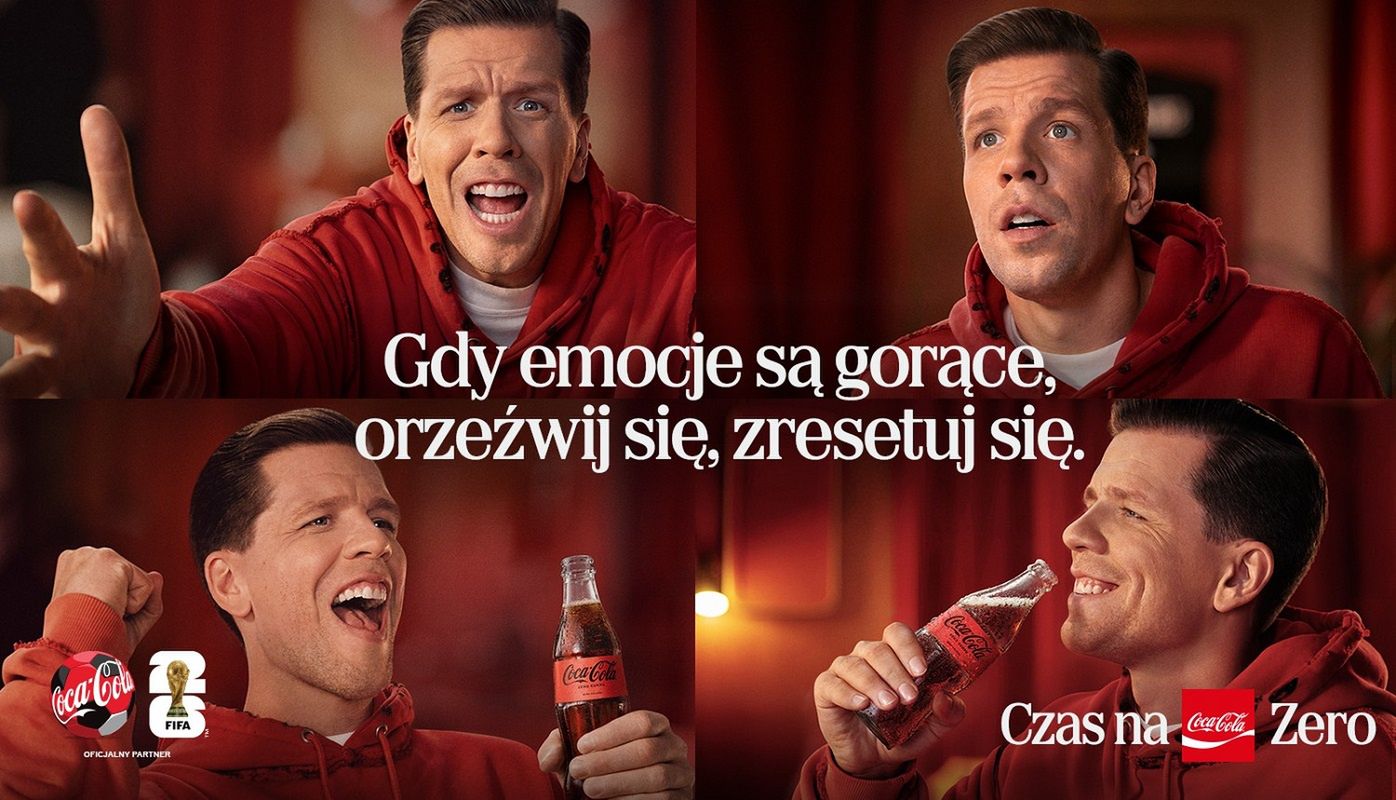 Wojciech Szczęsny w mundialowej kampanii Coca-Coli