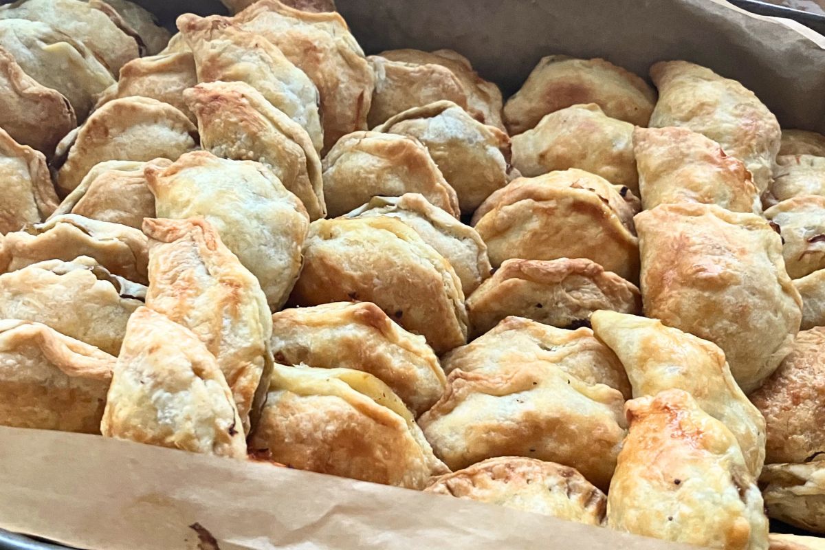 Zrobiłam na wigilię klasową syna z przepisu od Makłowicza. Pierogi tak pyszne, iż będzie powtórka