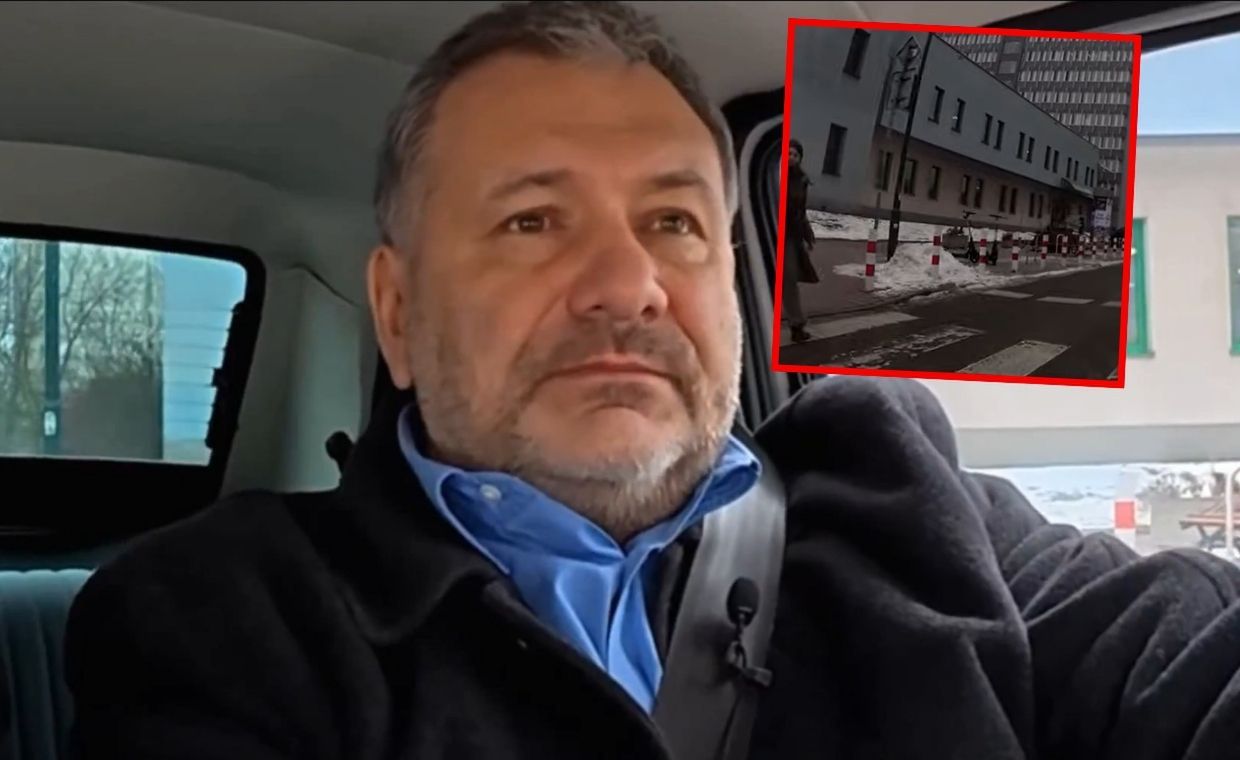 Minister Żurek przyłapany na wykroczeniu? Wjechał na pasy, a tam piesza