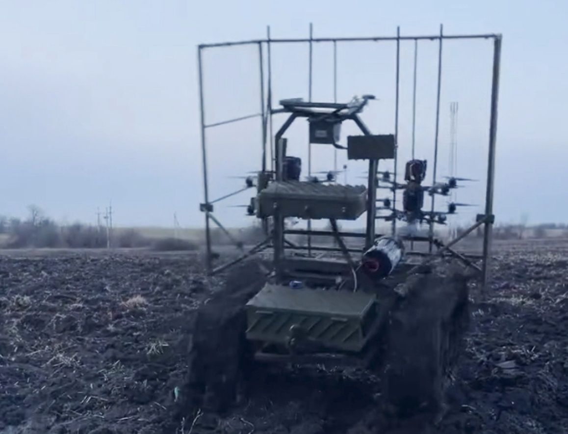 Ukraiński Gnom-ND. Będzie odpalał drony przeciwko Rosjanom