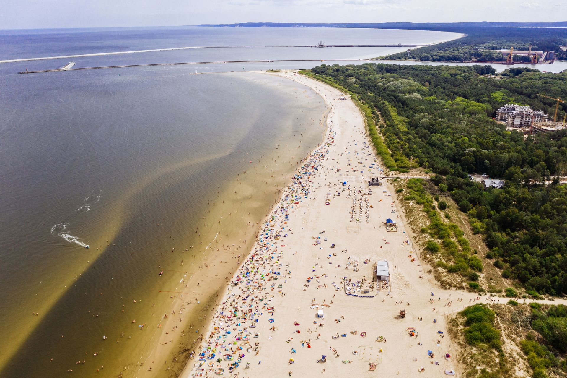 Są zachwyceni polską plażą. Nazwali ją "Majorką Północy"