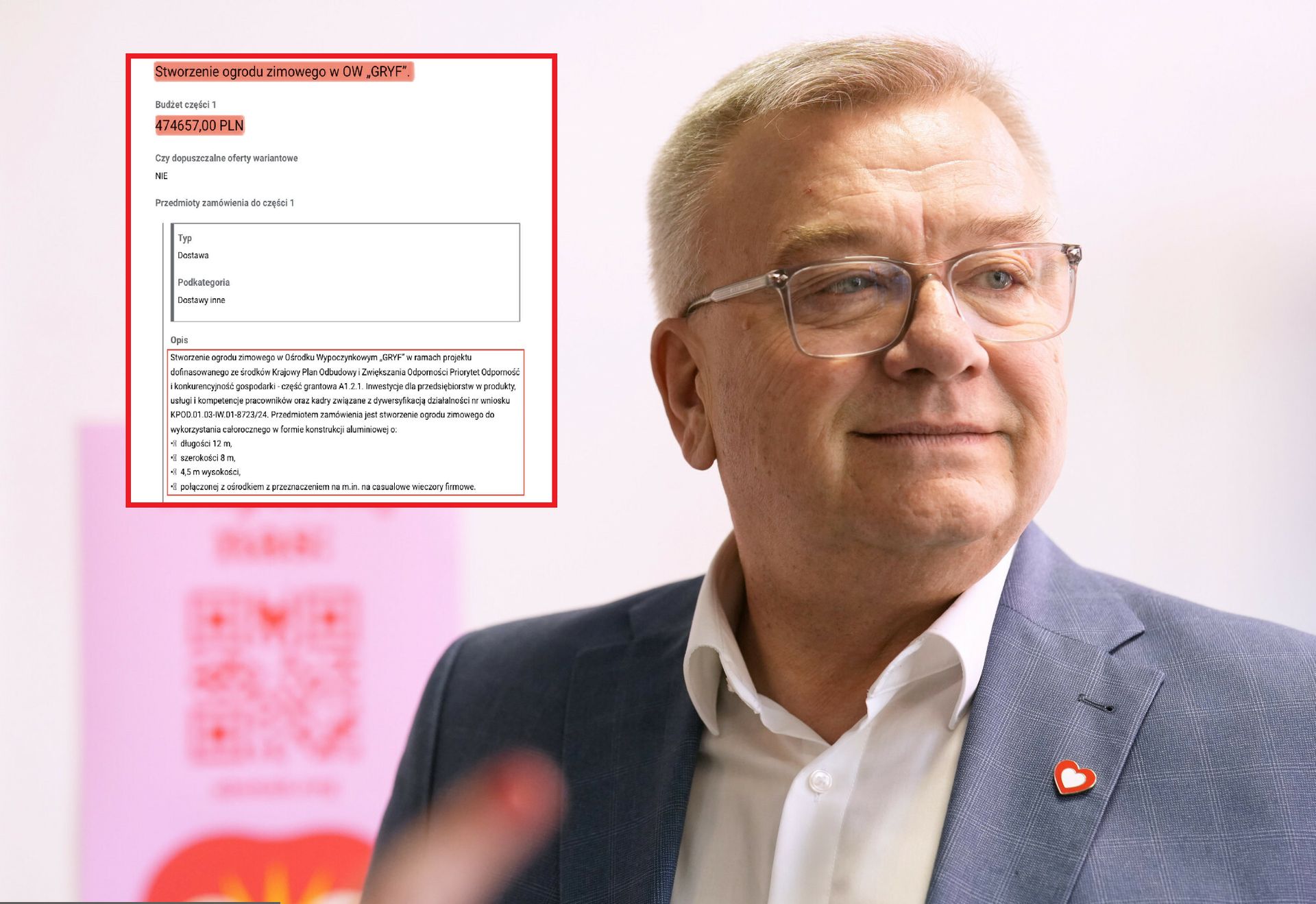 Ponad milion złotych dotacji z KPO dla żony najbogatszego posła KO. Artur Łącki: "Sprawa jest czysta"