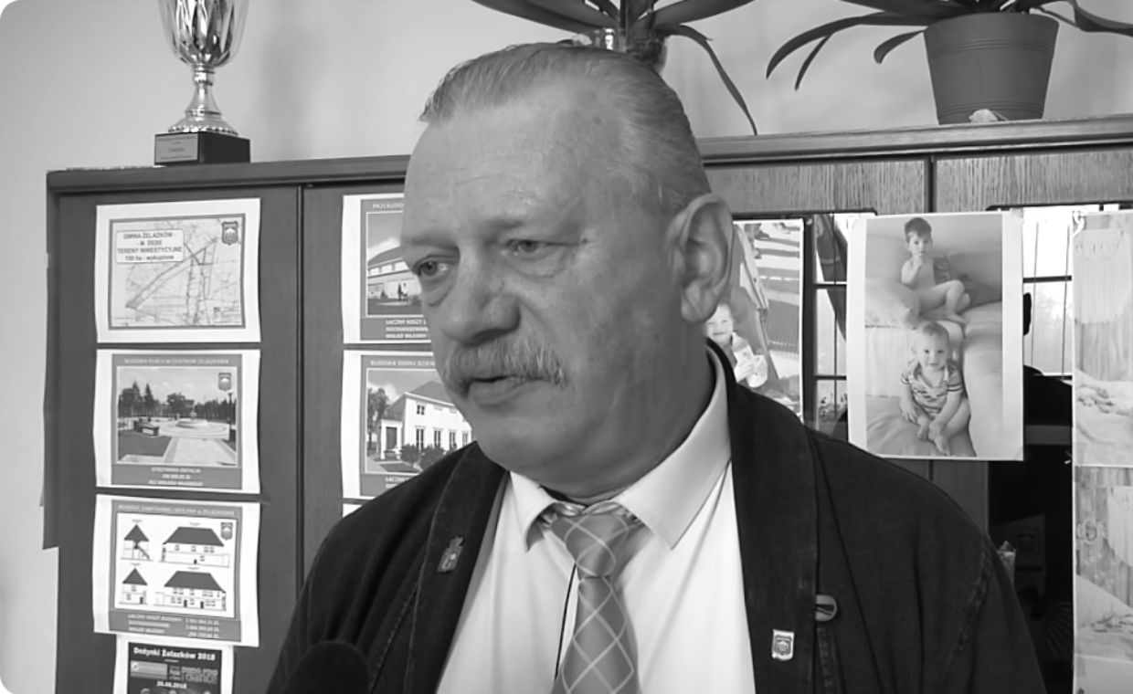 Nie żyje Sylwiusz Jakubowski, były wójt Żelazkowa. Miał 66 lat