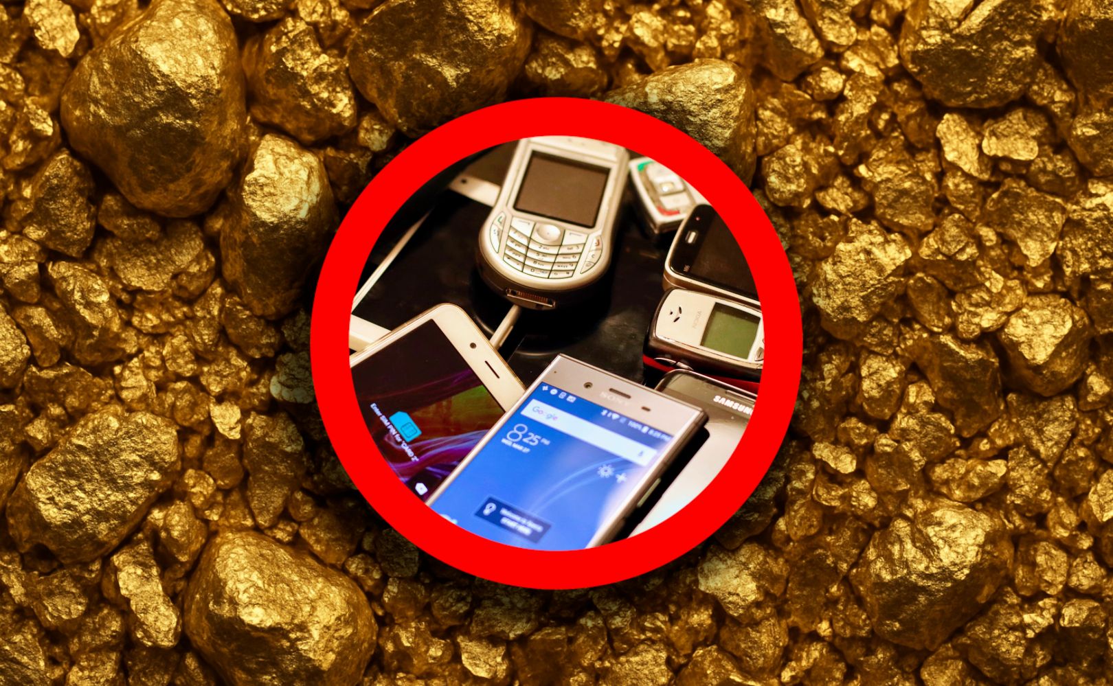 Złoto w twoim telefonie. Znaleźli nowy sposób na jego wydobycie