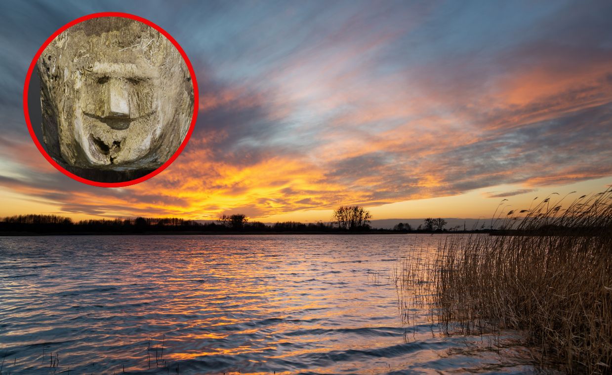 Tajemnicza twarz z Jeziora Lednica. Odkrycie archeologów z Torunia
