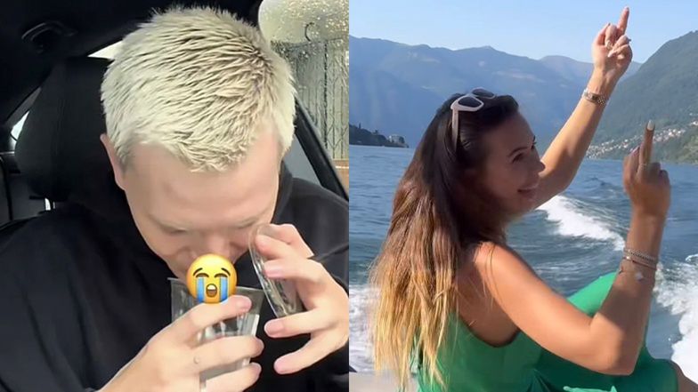 Sandra Kubicka reaguje na krytykę matchy. POKAZAŁA ŚRODKOWY PALEC. "Ja na yachcie za milion złotych"